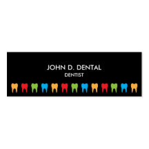 Dentist, dental business or profile card business card templates