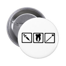 Dentist Pinback Button