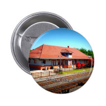 DEPOT - Cornelia, Georgia Pinback Buttons