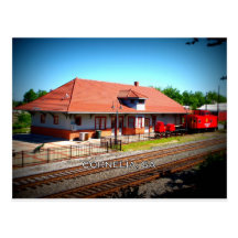 DEPOT - Cornelia, Georgia Postcard