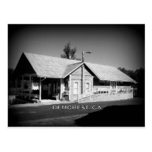 DEPOT - Demorest, Georgia Postcards