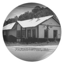 DEPOT - Farmington, Georgia Dinner Plates