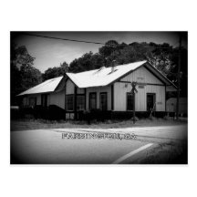 DEPOT - Farmington, Georgia Postcard