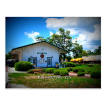 DEPOT - Folkston, Georgia Postcard