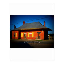 DEPOT - Rochelle, Georgia Post Cards