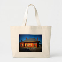 DEPOT - Rochelle, Georgia Tote Bags
