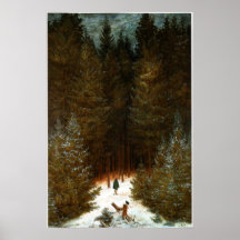 Der Chasseur im Walde Print