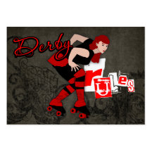 Derby Rules Mini Note Cards Business Cards