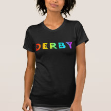derby : skullphabet tee shirt