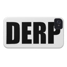DERP Barely There iPhone 4 Case