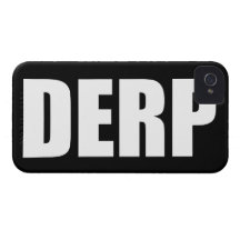 DERP Barely There iPhone 4 Case