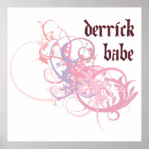 Derrick Babe Poster