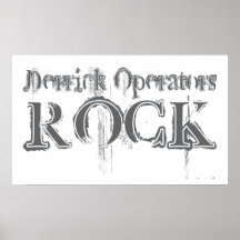 Derrick Operators Rock Posters