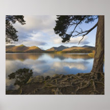 Derwentwater, Lake District, Cumbria, England Print