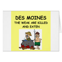 DES MOINES GREETING CARDS