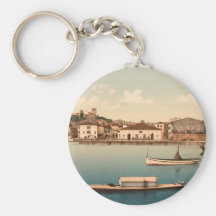 Desenzano, Lake Garda, Lombardy, Italy Keychains