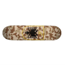 Desert Albania State Emblem Skateboards