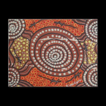 DESERT CORROBOREE CARDS postcards