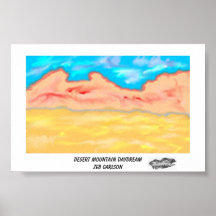 Desert Mountain Daydream Print