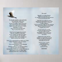 Desiderata Posters