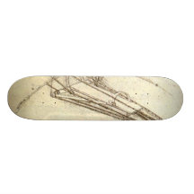 Design for a flying machine. skate board deck