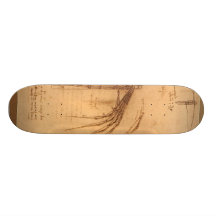 Design for a flying machine. skate board decks