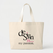 Design is... (pink) tote bags