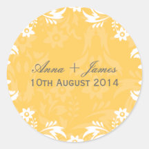Design No.2 Sticker - APRICOT