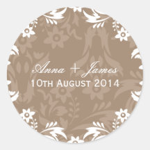 Design No.2 Sticker - MOCHA