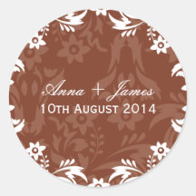 Design No.2 Sticker - RUST