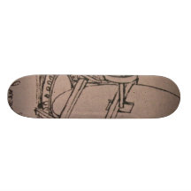 Design of a machine for grinding lenses skateboard decks