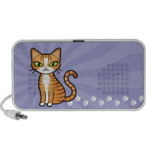 Design Your Own Cartoon Cat Travel Speakers
