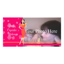 Designer Bakery Picture Card