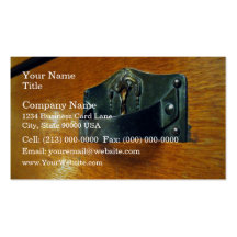 Designer cabinet handles business card templates
