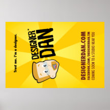 Designer Dan™ Movie-Style Poster