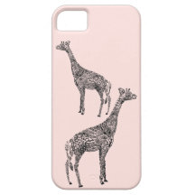 Designer Giraffes iPhone 5 Case