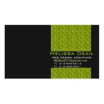 Designer/ Graphic Artist Stylish Business Card business cards