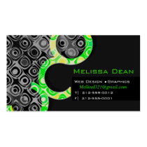 Designer/ Graphic Artist Stylish Business Card business cards