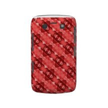 Designer Red Blackberry Bold Case