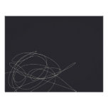 DESIGNER SCRIBBLE No. 2 Personal Stationery/Flat N Custom Announcements