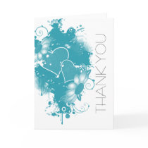 DESIGNER WEDDING THANK YOU NOTES CARDS