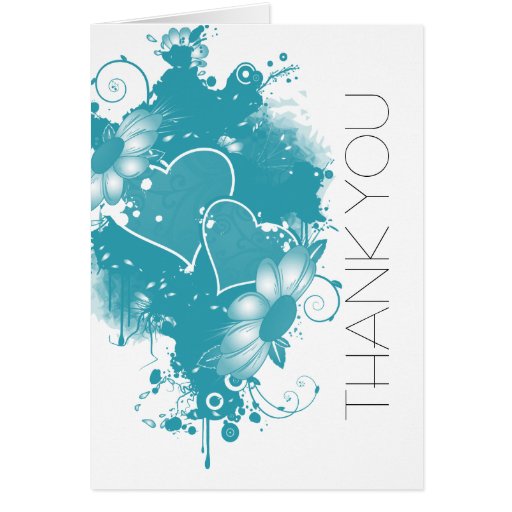 DESIGNER WEDDING THANK YOU NOTES CARDS