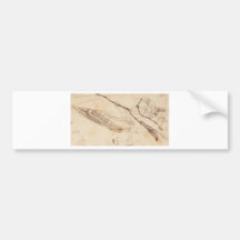 Designs for a Boat by Leonardo Da Vinci Bumper Sticker