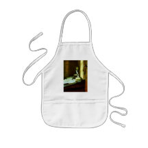 Desk With Quill and Papers Apron