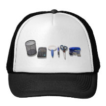 DeskSet050609Shadows Trucker Hat