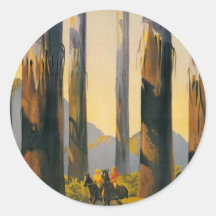 Destination Australia Travel Poster Stickers