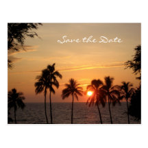 Destination Wedding Save the Date, Mauna Kea Postcards