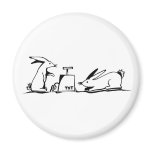 Destructobunnies Fridge Magnet