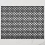 Detailed Carbon Fibre Textured Flyer Design