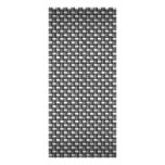 Detailed Carbon Fibre Textured Full Colour Rack Card